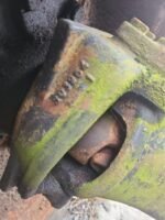 Ziemlich gebrauchte Deutz-Fahr DX4.57 VORDERACHSNABE LHS KOMPLETT 04358295, 04354203, 04386748 - Afbeelding 4