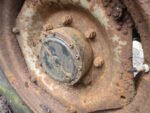 Ziemlich gebrauchte Deutz-Fahr DX4.57 VORDERACHSNABE LHS KOMPLETT 04358295, 04354203, 04386748