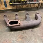 Uitlaatspruitstuk voor Deutz F4L912/ F4L913 uitlaatspruitstuk