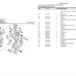 Lijst met reserveonderdelen voor Deutz Fahr AgroPrima 4,31 4,51 4,56 6,06 6,16