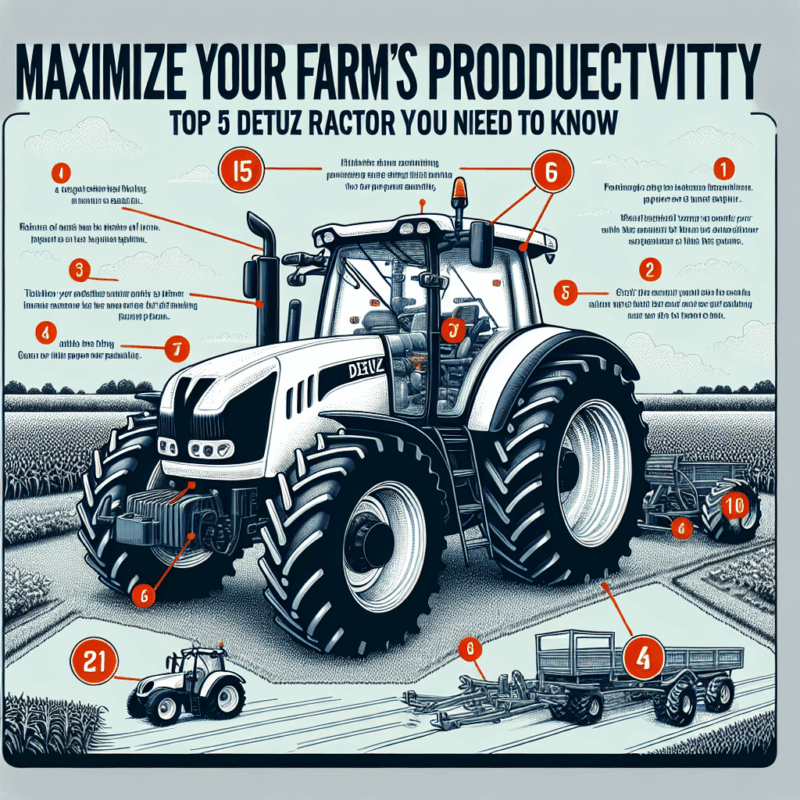 Maximize your farm's productivity: five key features of your Deutz tractor you need to know