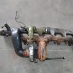 Turbocompressor met uitlaatspruitstuk en inlaatspruitstuk voor Deutz Agrostar 6.31