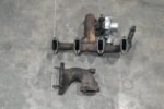 Turbocompressor met uitlaatspruitstuk voor Deutz motor BF4L 913/Deutz 4.51,4.71