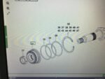Deutz-Fahr kegeltandwiel met lager 2.2999.514.0/20 - Afbeelding 4